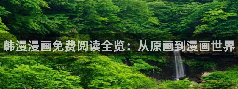 奇漫屋下载动漫全免费：韩漫漫画免费阅读全览：从原画到漫画世界